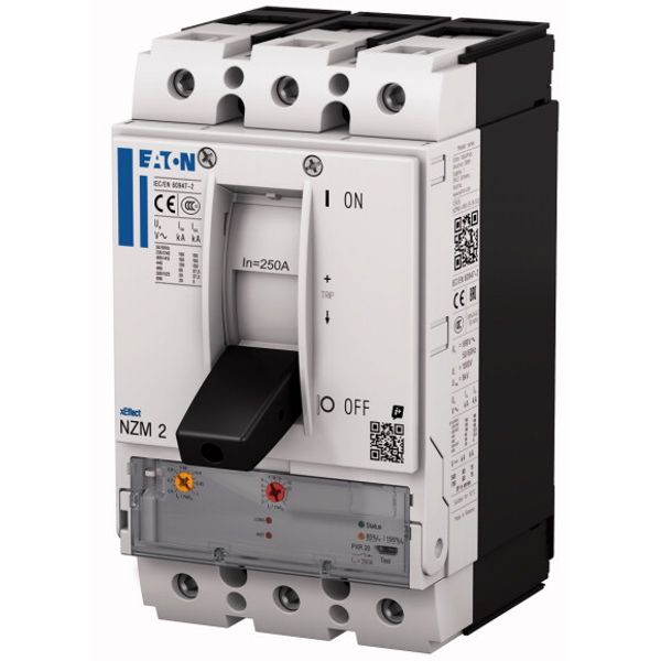 NZM2 PXR10 circuit breaker, 3 pole, 160A, screw terminal image 1