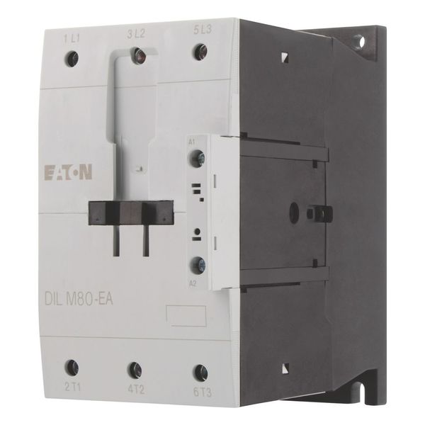 Contactor, 3 pole, 380 V 400 V 37 kW, RDC 24: 24 - 27 V DC, DC operation, Screw terminals image 2