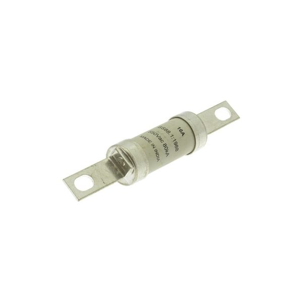 Fuse-link, low voltage, 16 A, AC 550 V, BS88, 21 x 114  mm, gL/gG, BS image 10