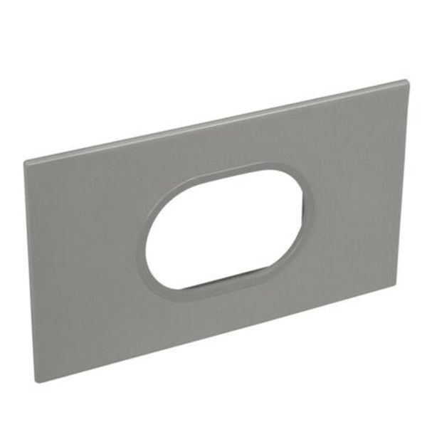 Arteor™ - British standard plate round version 3 modules - Magnesium image 1