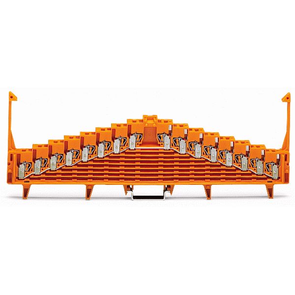 8-level same potential terminal block without locking clips all clampi image 1