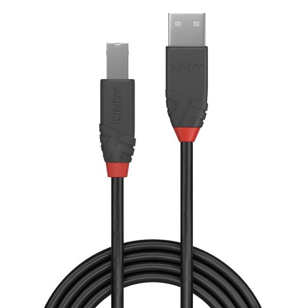 3m USB 2.0 Type A to B Cable, Anthra Line USB Type A Male to B Male image 2