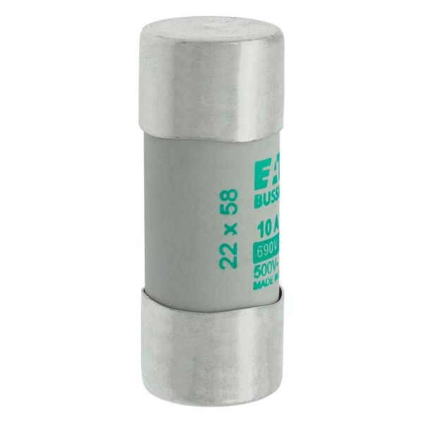 Fuse-link, LV, 10 A, AC 690 V, 22 x 58 mm, aM, IEC image 11