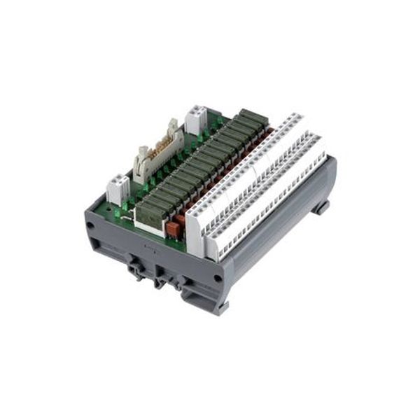 RELAY 1NO 5 A OUTPUT INTERFACE WITH FUSES ON COMMON CONTACT AND SWITCHES image 1