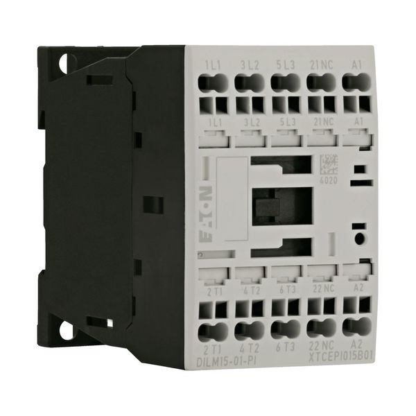 Contactor, 3 pole, 380 V 400 V 7.5 kW, 1 NC, 230 V 50/60 Hz, AC operation, Push in terminals image 9