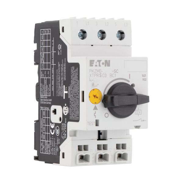 Motor-protective circuit-breaker, 0.06 kW, 0.16 - 0.25 A, Screw terminals on feed side/spring-cage terminals on output side image 16