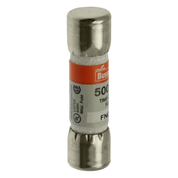 Fuse-link, LV, 15 A, AC 500 V, 10 x 38 mm, 13⁄32 x 1-1⁄2 inch, supplemental, UL, time-delay image 25