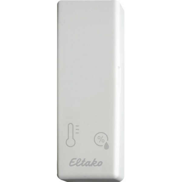Wireless temperature+humidity sensor, polar white glossy image 1