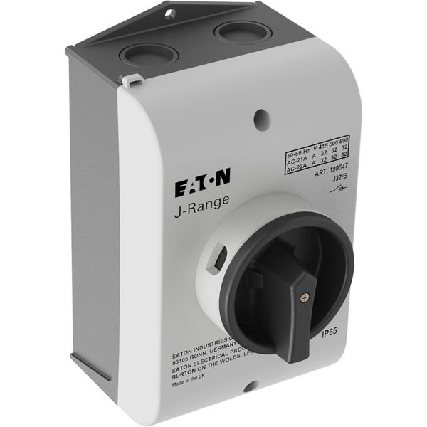 Main switch, 32 A, surface mounting, 3 pole, STOP function, With black rotary handle and locking ring, Lockable in the 0 (Off) position image 14