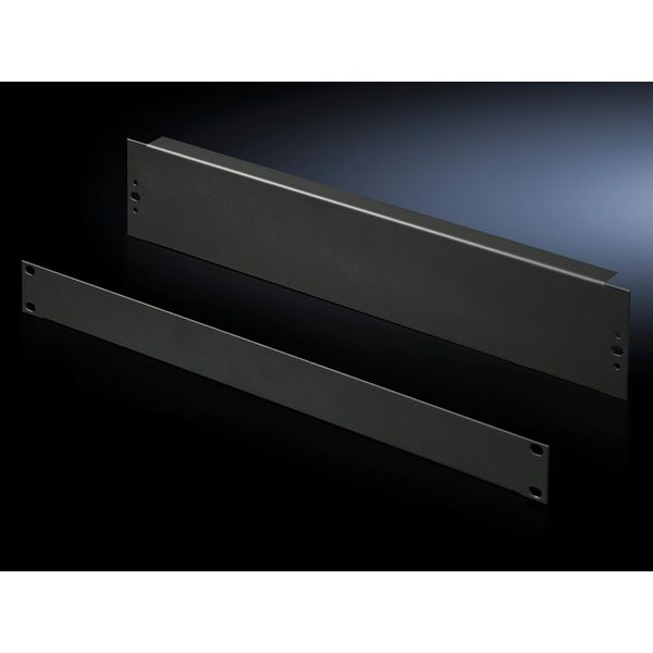 DK Blanking panel, 482.6 mm (19"), 6 U, Installation height: 266 mm, RAL 9005 image 1