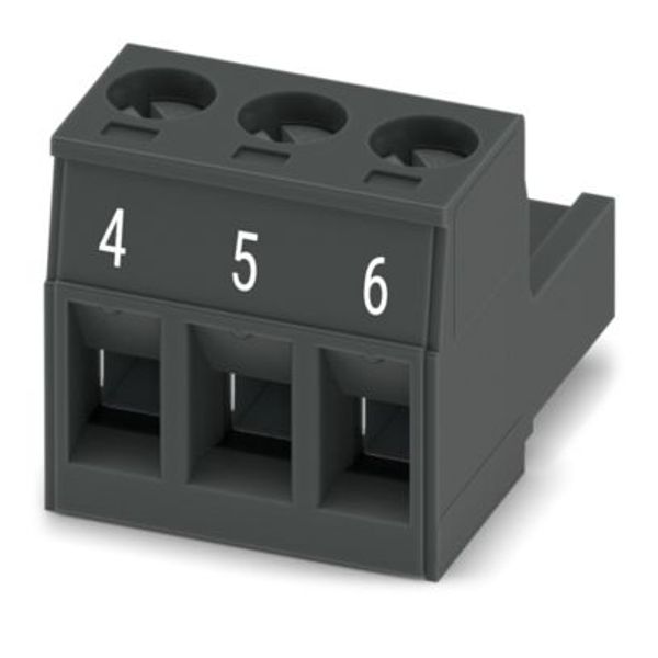 MSTB 2,5/ 3-ST-5,08 BKBD:4-6 - PCB connector image 1