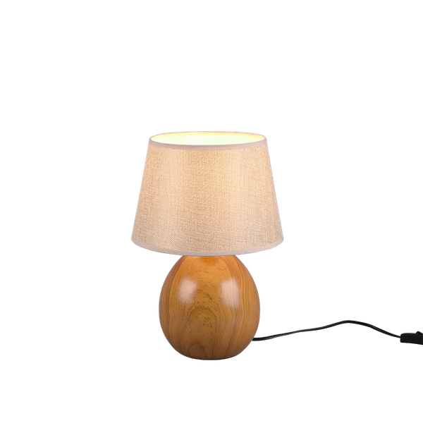 Luxor table lamp 35 cm E27 beige image 1