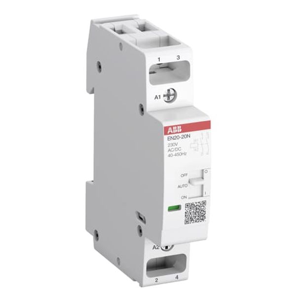 EN20-20N-01 Installation Contactor (NO) 20 A - 2 NO - 0 NC - 24 V - Control Circuit 400 Hz image 4