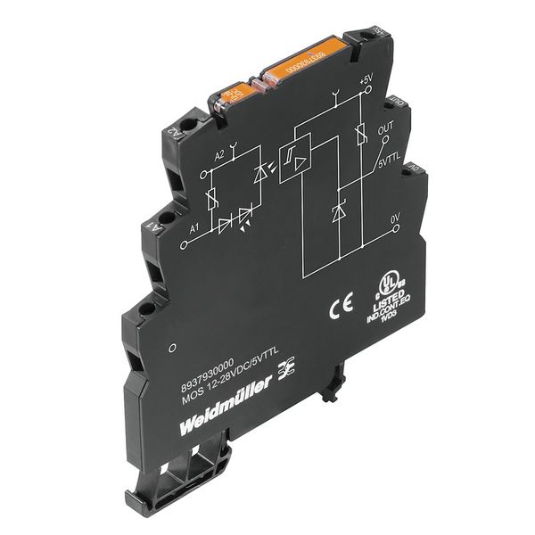 Solid-state relay, 12 V DC...28 V DC, Varistor, Reverse polarity prote image 1