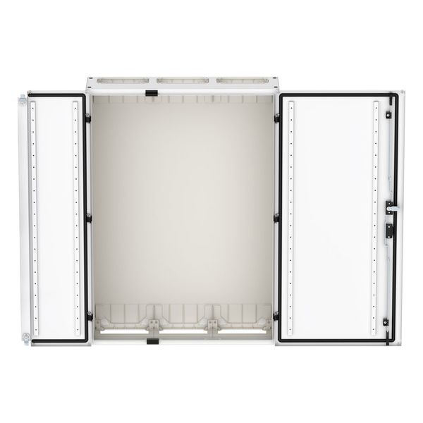 Wall-mounted enclosure EMC2 empty, IP55, protection class II, HxWxD=1100x800x270mm, white (RAL 9016) image 5