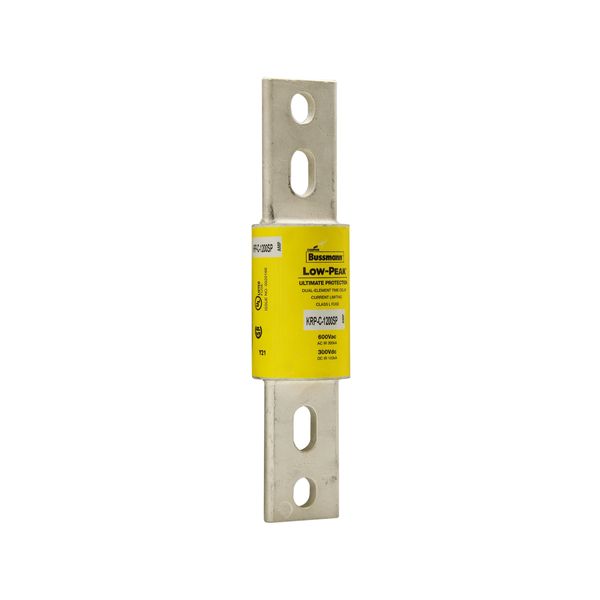 Eaton Bussmann Series KRP-C Fuse, Current-limiting, Time-delay, 600 Vac, 300 Vdc, 1100A, 300 kAIC at 600 Vac, 100 kAIC Vdc, Class L, Bolted blade end X bolted blade end, 1700, 2.5, Inch, Non Indicating, 4 S at 500% image 13