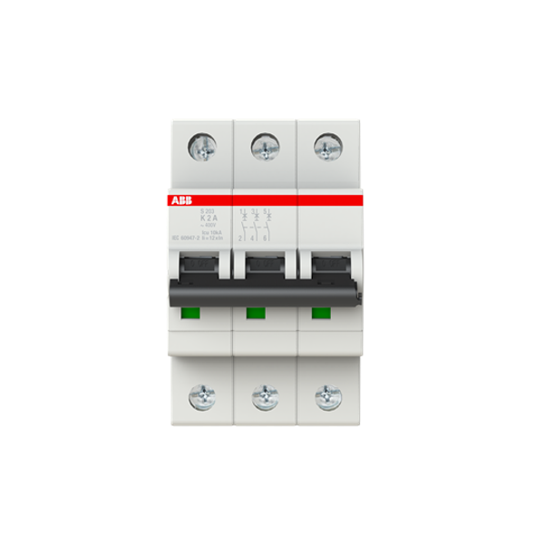 S203-K2 Miniature Circuit Breaker - 3P - K - 2 A image 4