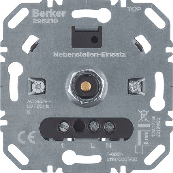 Extension unit insert for universal rotary dimmer comfort, soft-l., li image 1