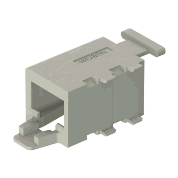Han Domino RJ45 cube for patch cable M.1 image 1