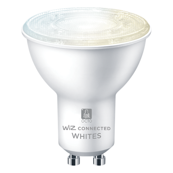 OCTO WiZ Connected GU10 Tuneable White Smart Lamp 4.7W image 2