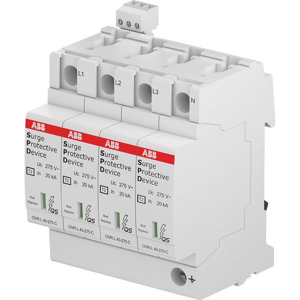 OVR T2 4L 40-275 P TS QS Surge Protective Device image 2