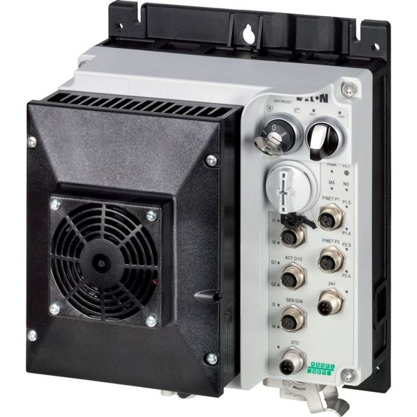 Speed controllers, 8.5 A, 4 kW, Sensor input 4, Actuator output 2, 180/207 V DC, PROFINET, HAN Q4/2, with braking resistance, STO (Safe Torque Off), w image 3