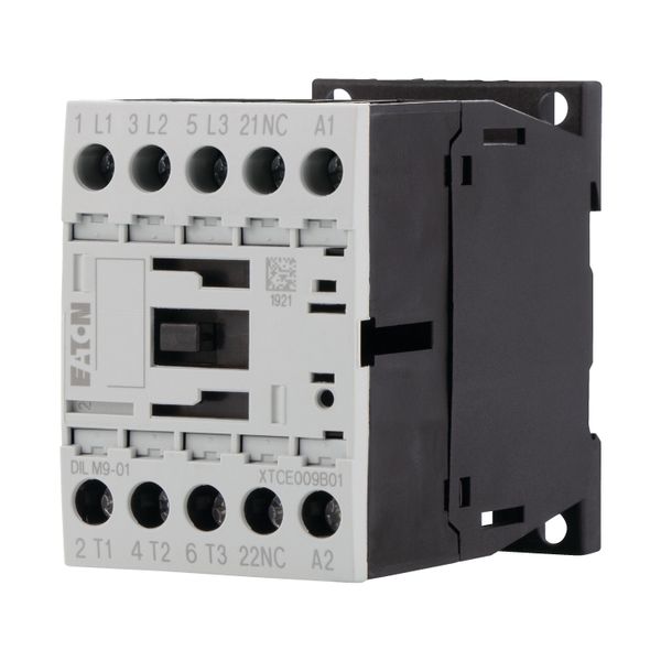 Contactor, 3 pole, 380 V 400 V 4 kW, 1 NC, 110 V DC, DC operation, Screw terminals image 12