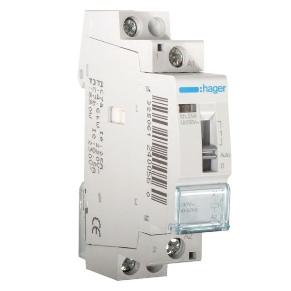 Humfree Contactor 25A, 1NO, 24V image 1