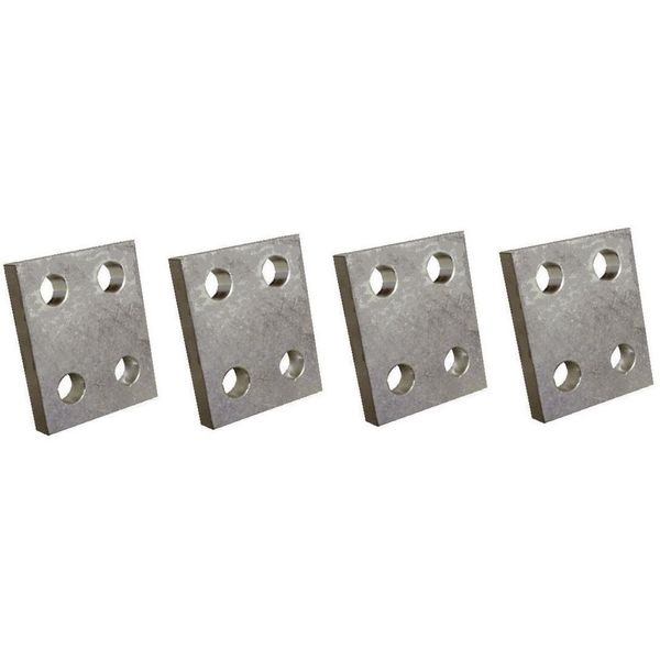 Module Plate 2 hole, MC4, 4-pole image 1