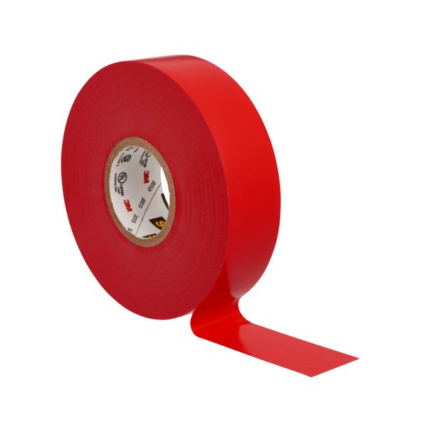 Scotch® Vinyl Color-Coding Electrical Tape 35, Red, 19 mm x 20 m image 3