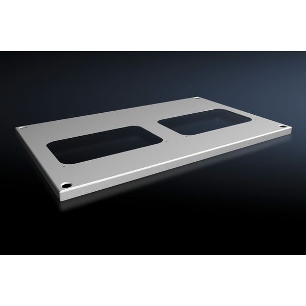 VX Roof plate, WD: 600x400 mm, for cable entry glands image 4