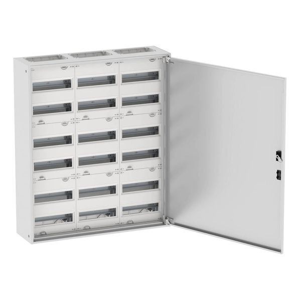 Wall-mounted enclosure EWK complete, IP31, 216 SU, protection class II, HxWxD=950x800x230mm image 27