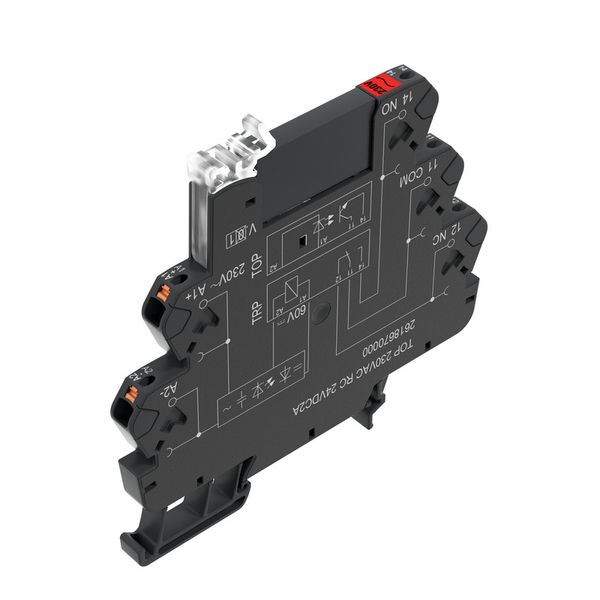 Solid-state relay, 120 V AC ±10 %, RC element 3...33 V DC, 2 A, PUSH I image 2