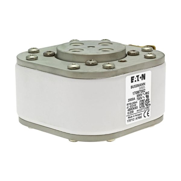 Fuse-link, high speed, 2000 A, AC 690 V, size 4, aR, IEC, UL, single indicator image 15