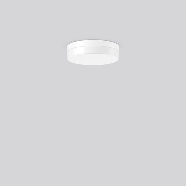 FLAT SLIM round, 12 W, 1000 lm, 830, white, on/off Ceiling and wall lu image 2