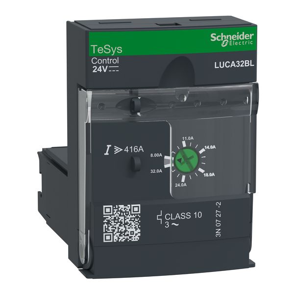 Standard control unit, TeSys Ultra, 8-32A, 3P motors, thermal magnetic protection, class 10, coil 24V DC image 5