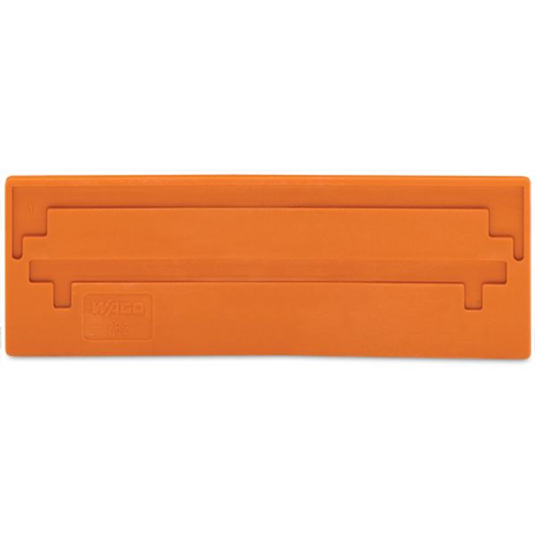 Separator plate 2 mm thick oversized orange image 2