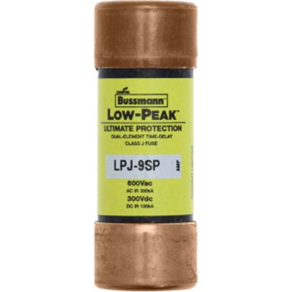 Fuse-link, LV, 9 A, AC 600 V, 21 x 57 mm, J, UL, time-delay image 8