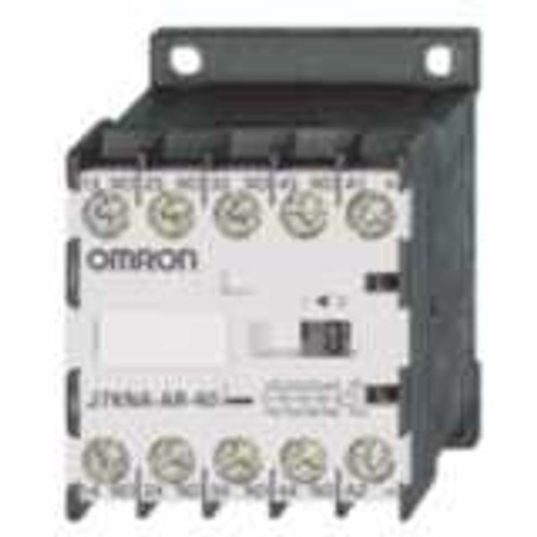 Mini contactor relay, 4-pole (4 NO), 10 A AC1 (up to 690 VAC), 110 VDC image 3