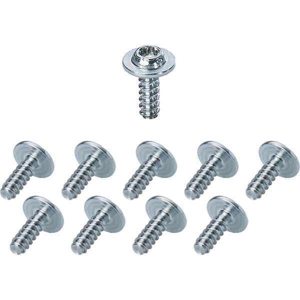 DK mounting screw, 10 mm, torx T15, for material 0.5 to 4 mm, 9 mm (DK BZ 10) image 4