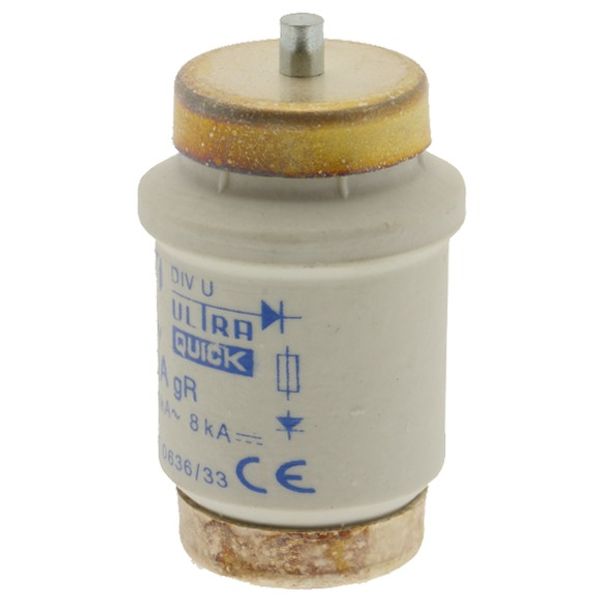 Fuse-link, low voltage, 80 A, AC 500 V, D4, aR, DIN, IEC, ultra rapid image 2