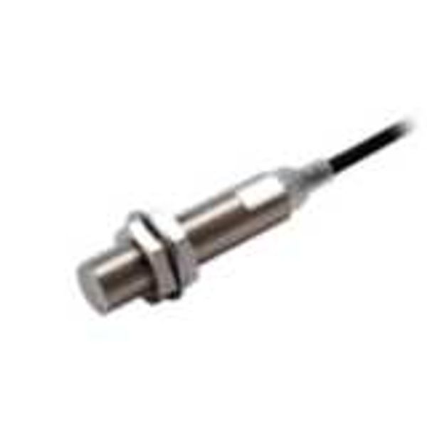 Proximity sensor, inductive, nickel-brass, long body, M12, shielded, 4 E2EN0783A image 1