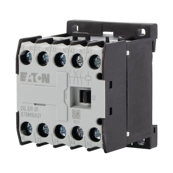 Contactor relay, 230 V 50/60 Hz, N/O = Normally open: 3 N/O, N/C = Normally closed: 1 NC, Screw terminals, AC operation image 15