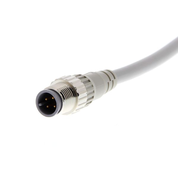 Sensor cable, M12 straight plug (male), 4-poles, A coded, PVC fire-ret XS2H0069R image 3