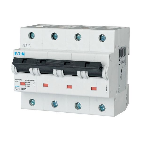 Miniature circuit breaker (MCB), 50A, 4p, type D characteristic image 3