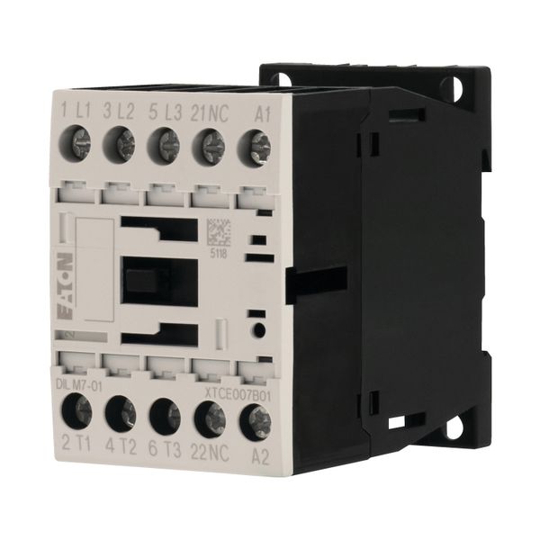 Contactor, 3 pole, 380 V 400 V 3 kW, 1 NC, 48 V 50 Hz, AC operation, Screw terminals image 12