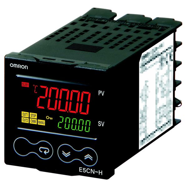 Temp. controller, PROplus,1/16 DIN, (48 x 48)mm,1 x Linear Voltg. OUT, E5CN7207M image 2