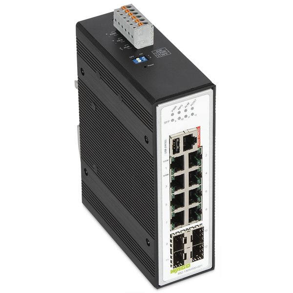 Industrial-Managed-Switch 8-Port 1000BASE-T 4-Slot 1000BASE-SX/LX blac image 3