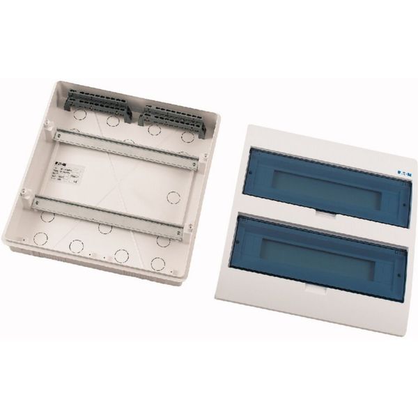 ECO Compact distribution board, flush mounting, 2-rows, 18 MU, IP40 image 6