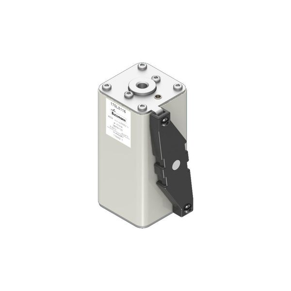 Fuse-link, high speed, 400 A, AC 2000 V, Size 2, 59 x 77 x 130 mm, aR, IEC, single indicator image 4